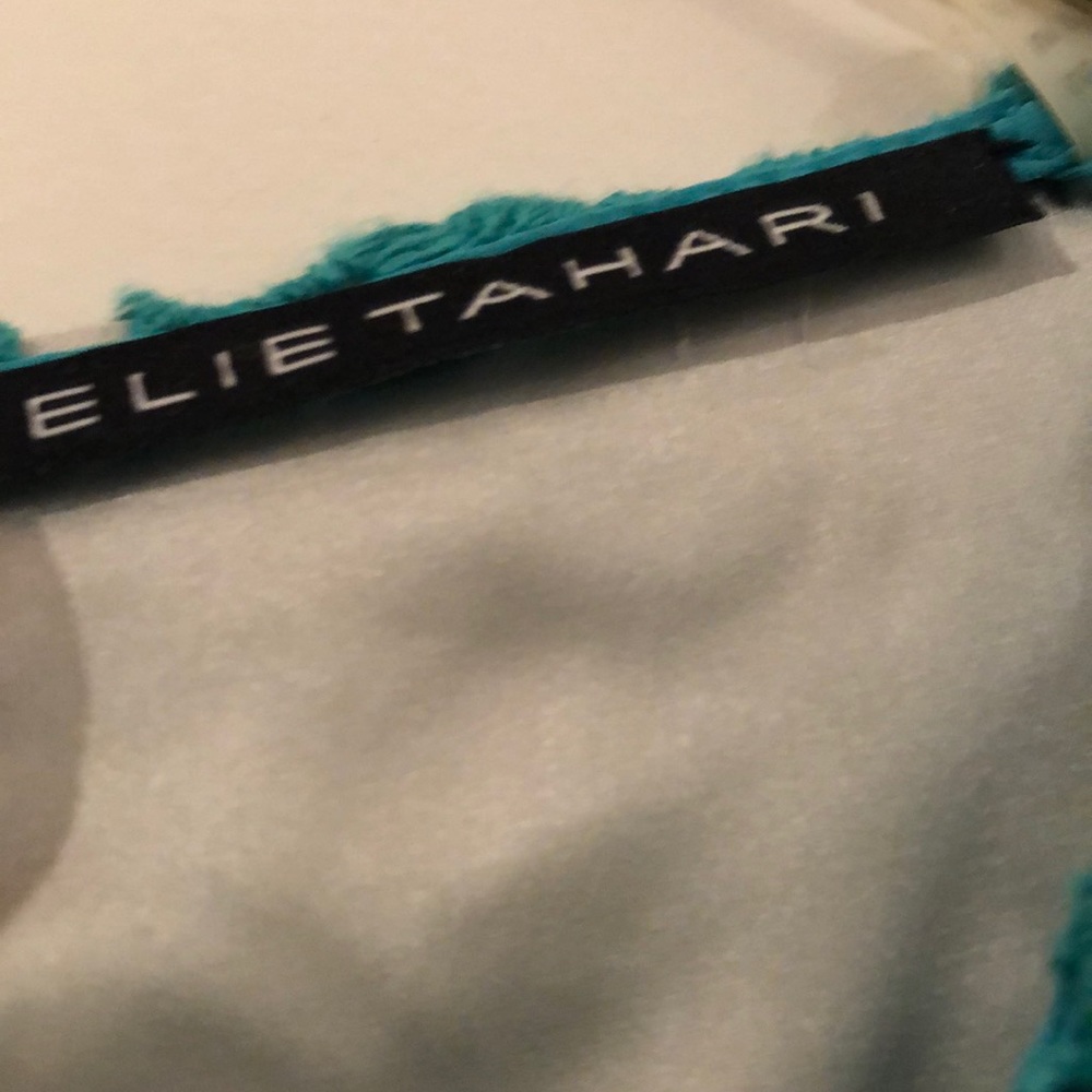 Elie Tahari Lolly Scroll Lace Dress GORGEOUS cocktail dress - Picture 3 of 8